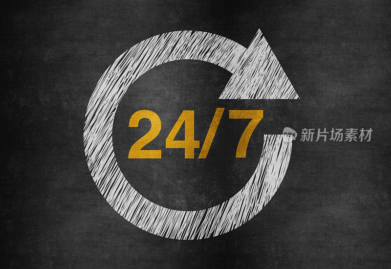 24/7 在线